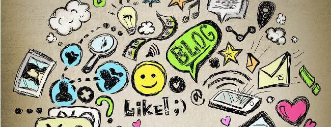 Abbildung: Social Media Elemente