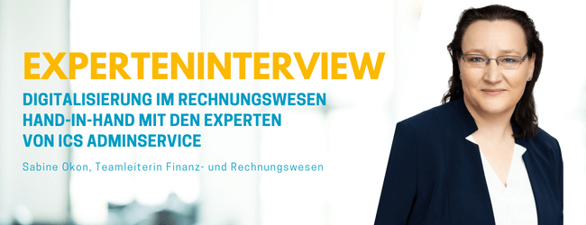 Abbildung: Sabine Okon, Teamleiterin Finanz- und Rechnungswesen, Bilanzbuchhalterin