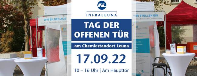 Abbildung: ICS adminservice beim Tag der offenen Tür am Chemiestandort Leuna
