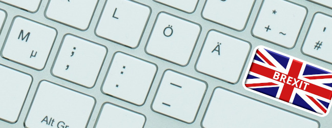 Abbildung: Tastatur mit der Taste Brexit