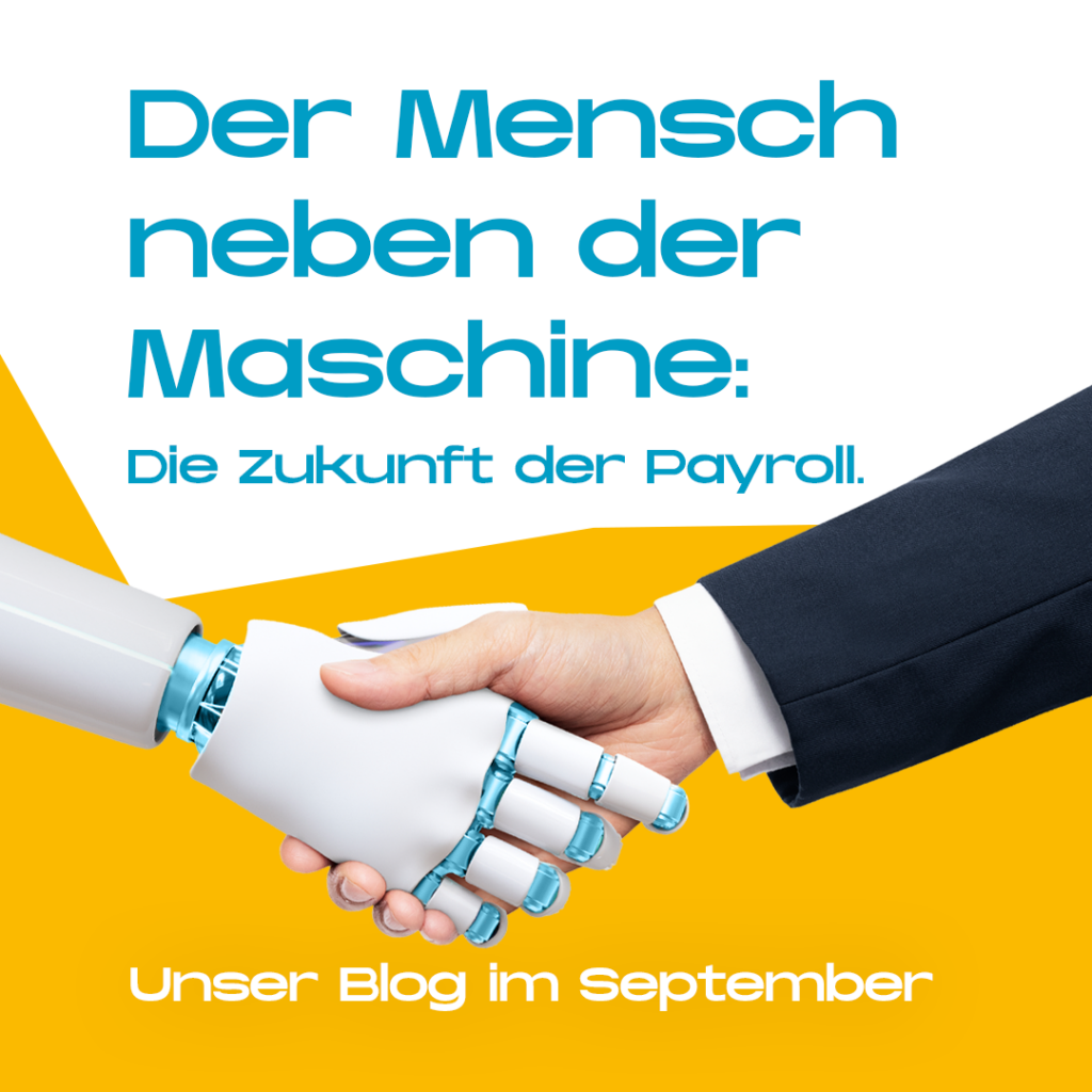 Der Mensch neben der Maschine: Die Zukunft der Payroll