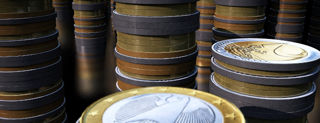 Abbildung: Euro Münzen - Lohnbuchhaltung ICS adminservice