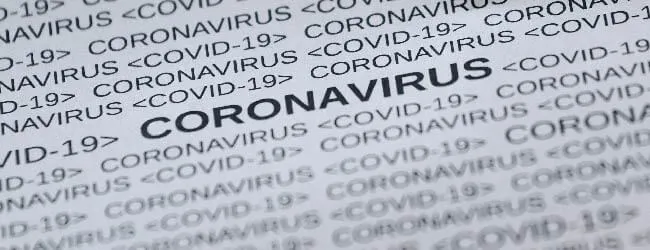 Abbildung: Text Coronavirus